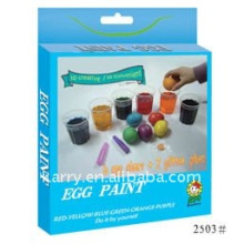 6 colors easter egg paint